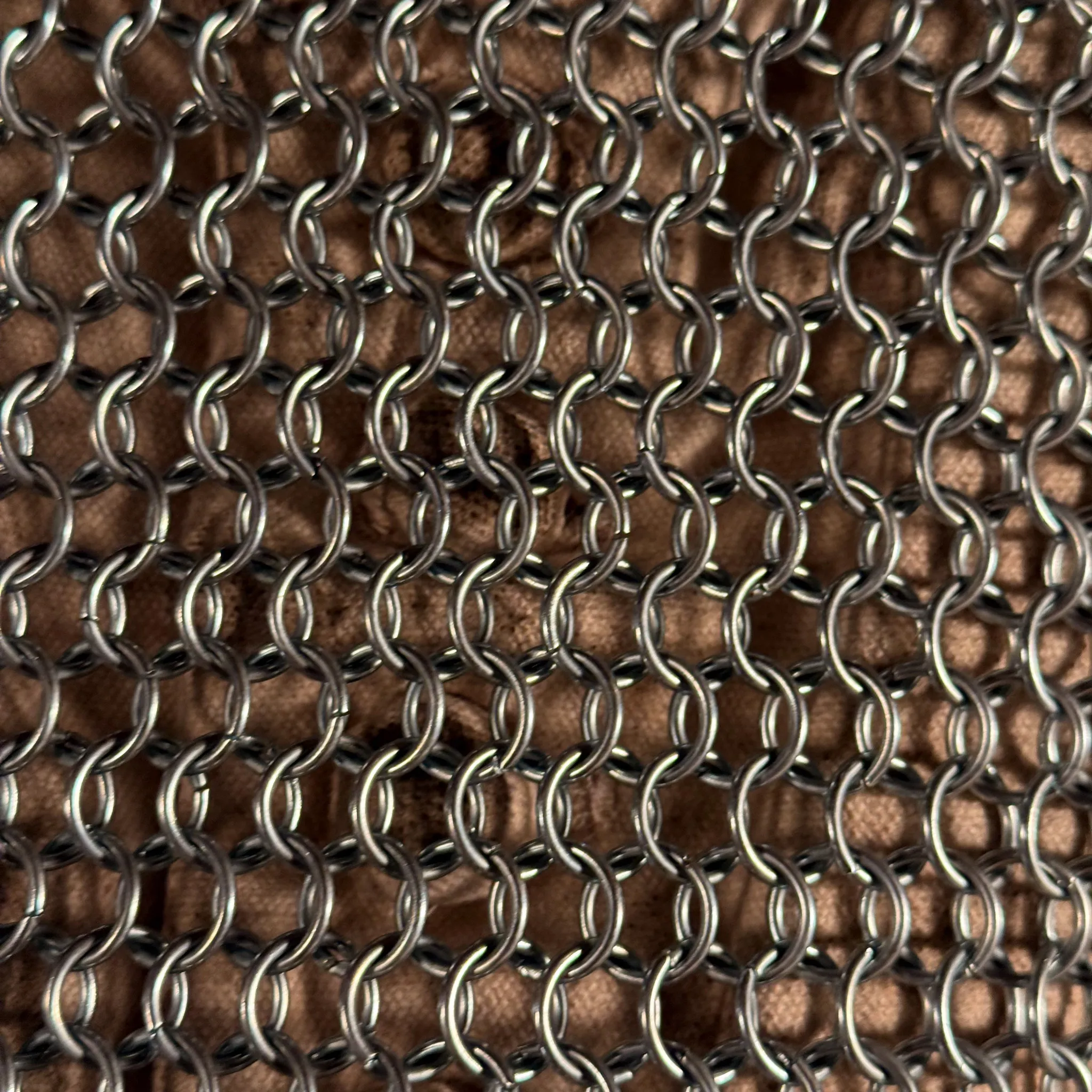 Kettenhemd Haubergeon + Kettenhaube 10mm, verzinkt