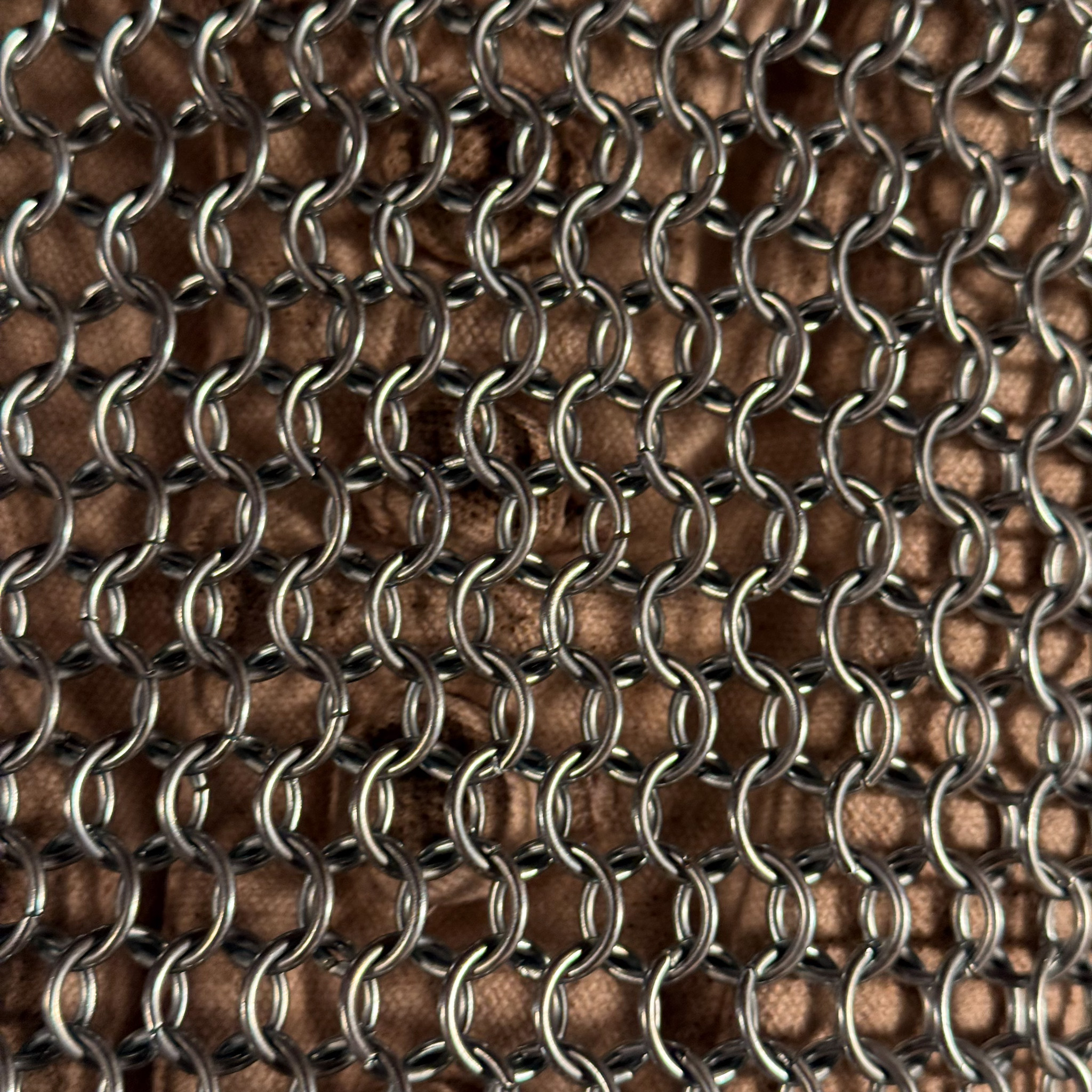 Kettenhemd Haubergeon + Kettenhaube 10mm, verzinkt