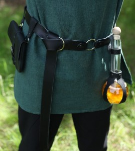 Medeltida ringbälte långt, 4 cm