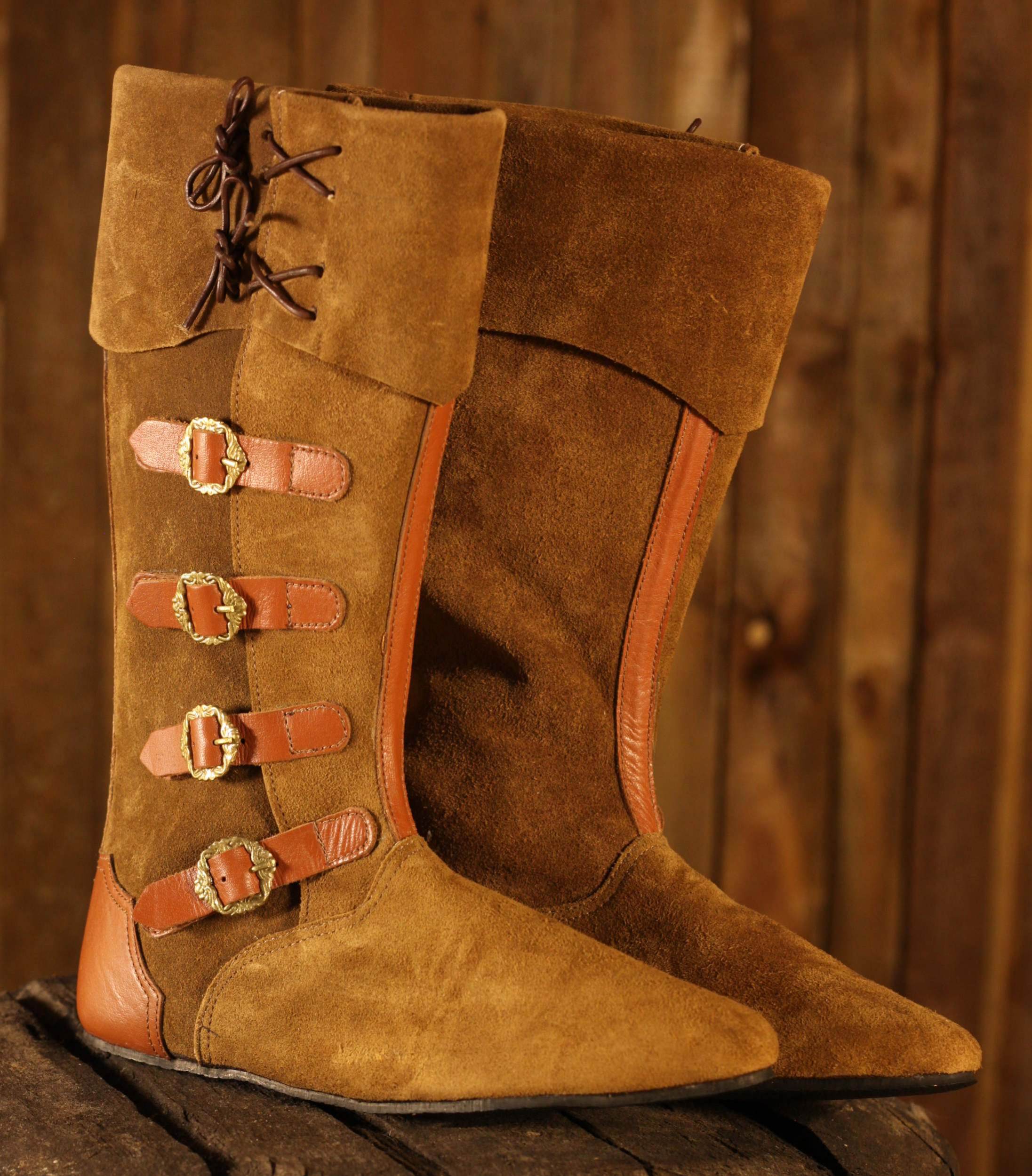 Mittelalterstiefel Sewolt braun