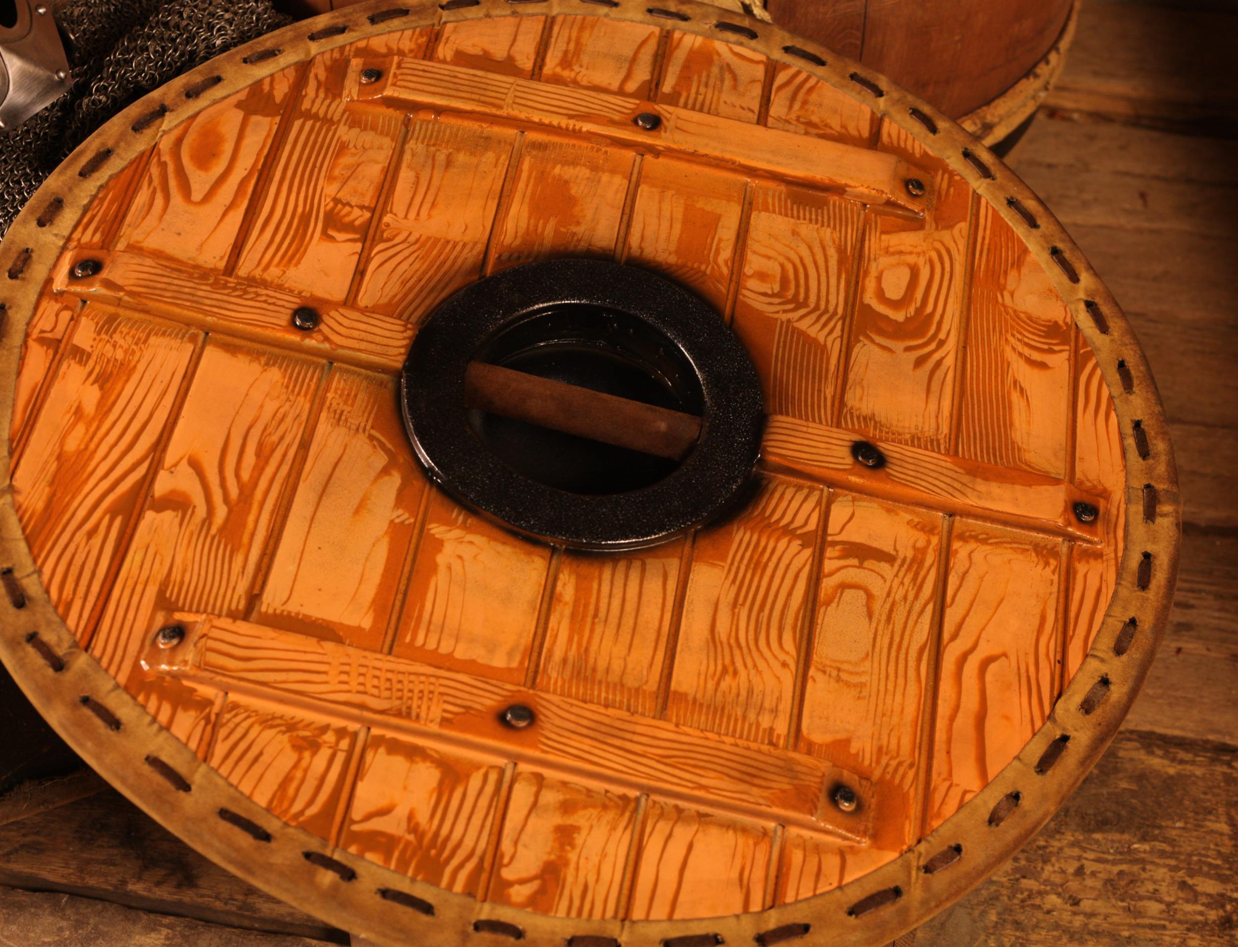 Thegn Schild blau/weiß 70cm