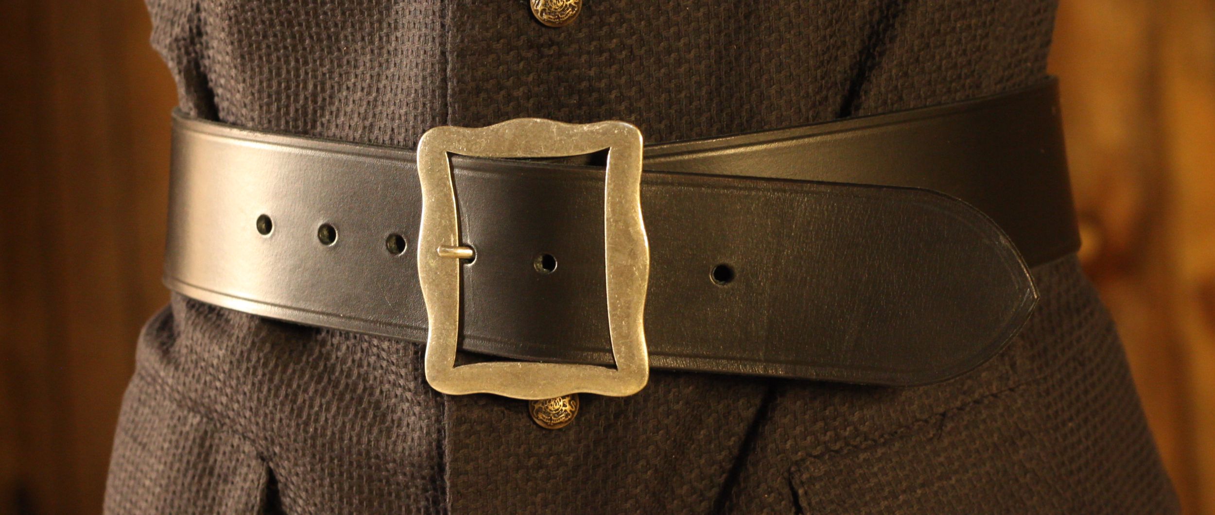 Ledergürtel 6cm Piratengürtel