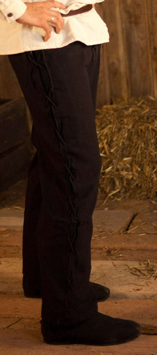 Mittelalterhose mit seitlicher Schnürung