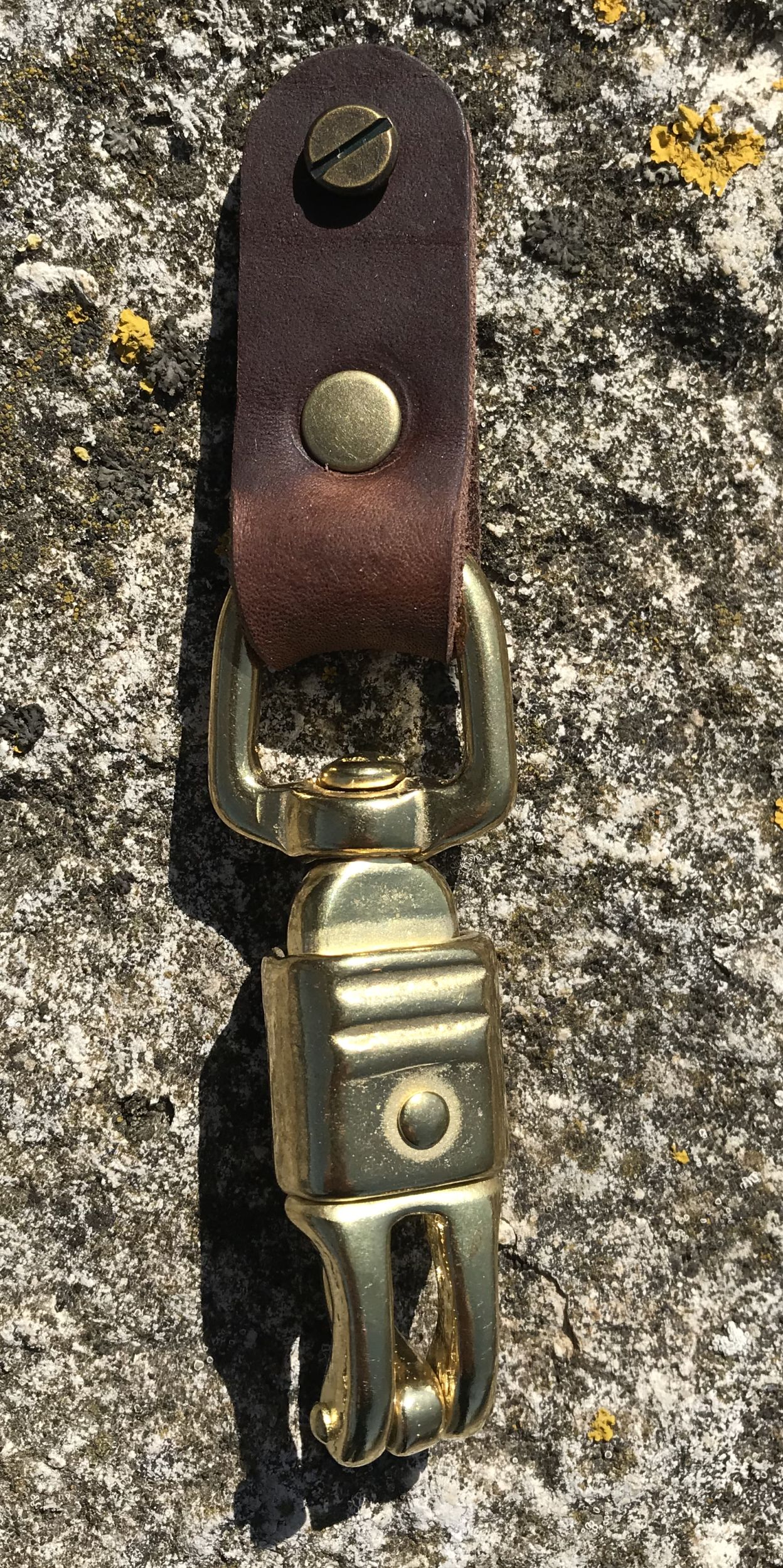 Zusatzschlaufe mit Panikhaken für den Gassigürtel