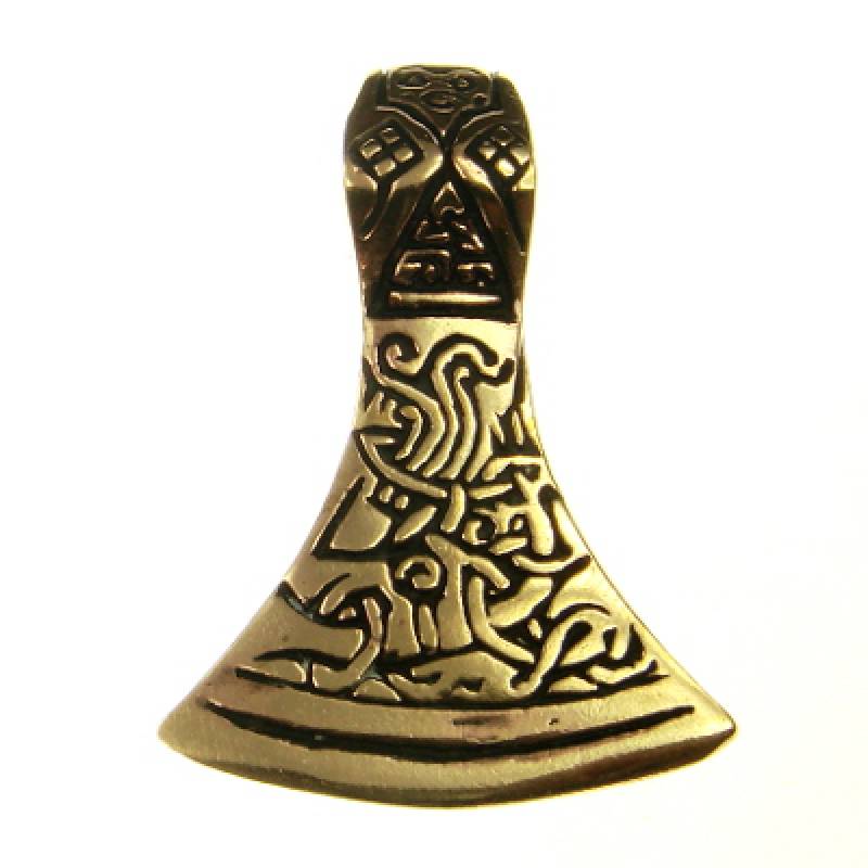Bronzeanhänger Axt groß