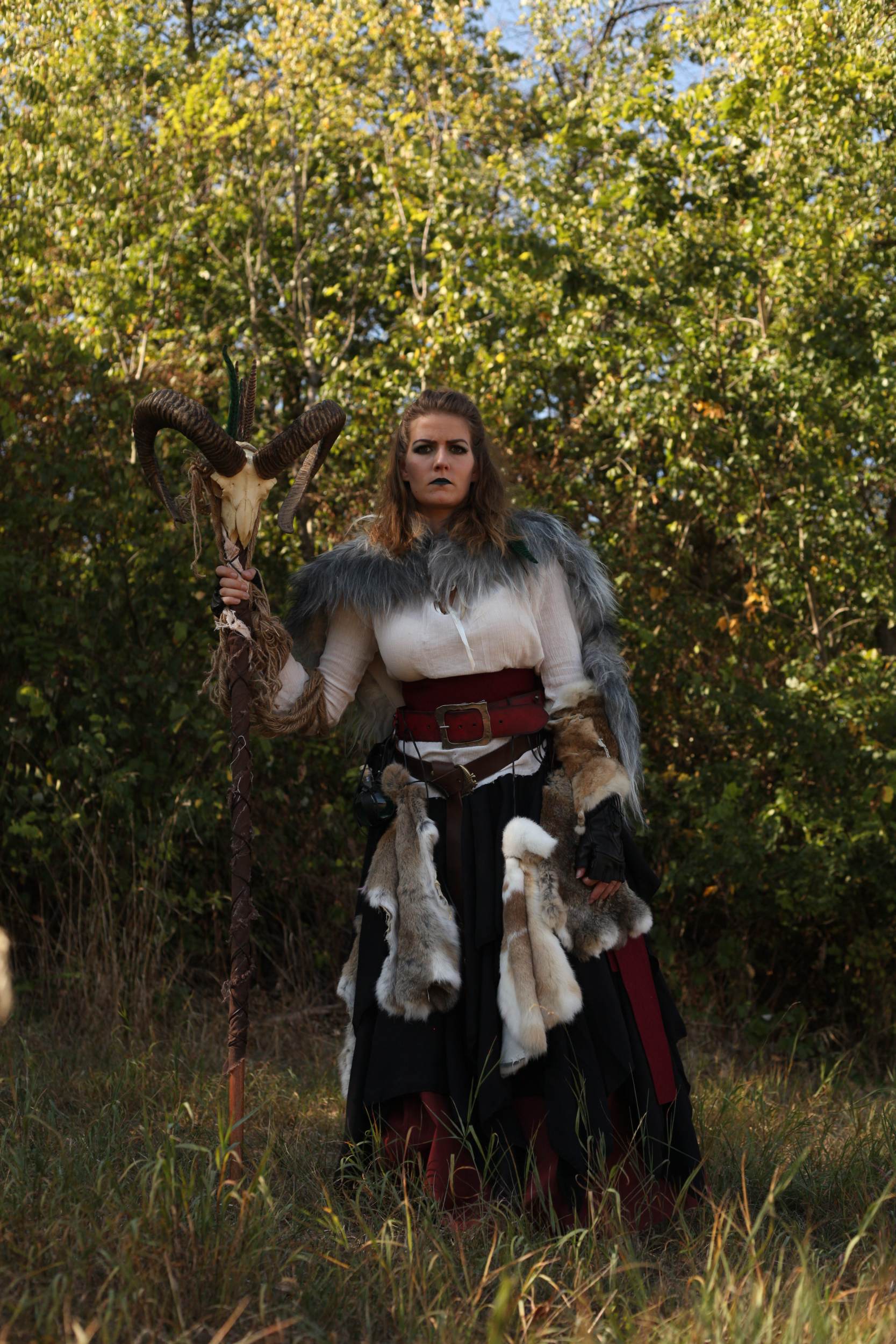 LARP Komplettoutfit Hexe