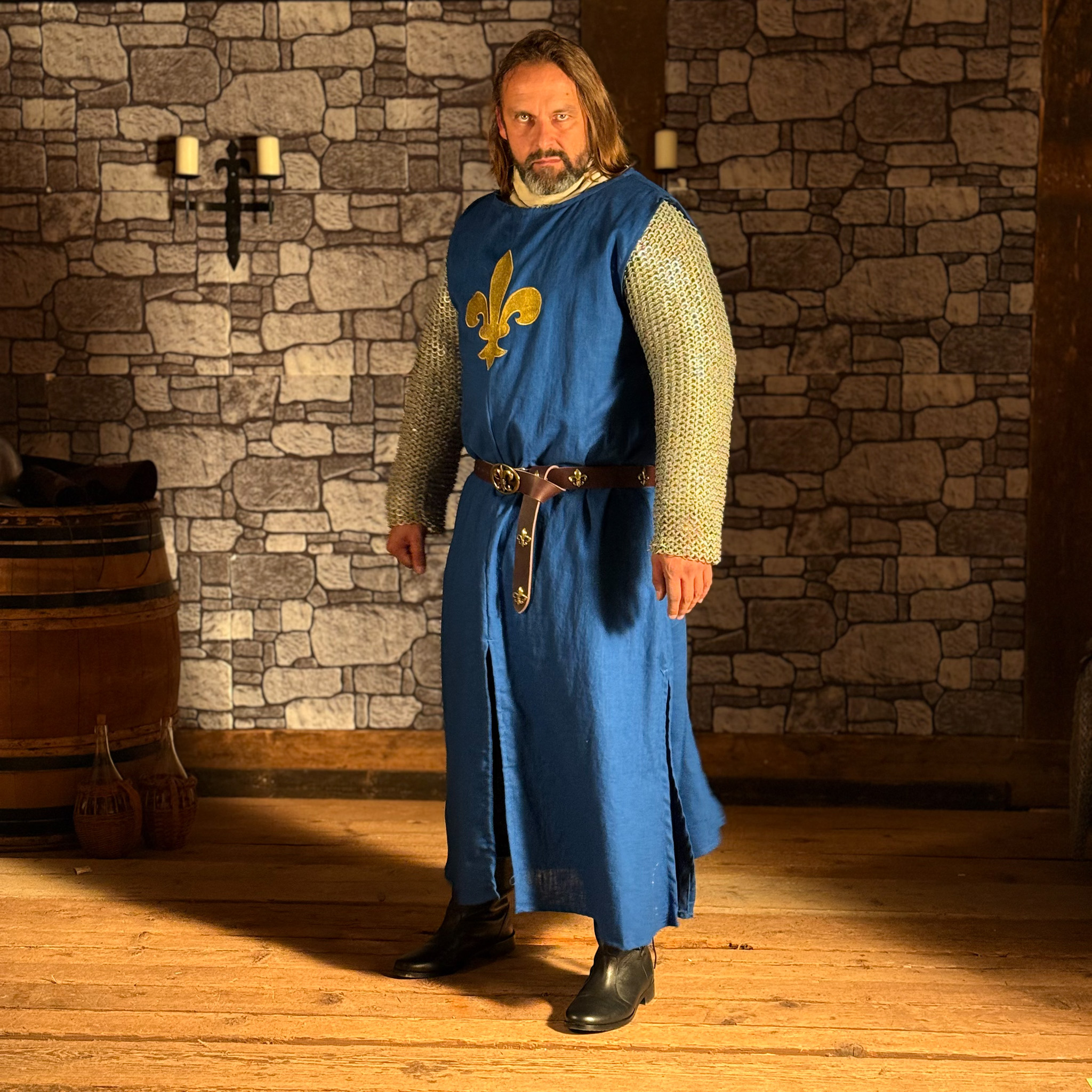 Kettenhemd aus Aluminium, ID 10mm, vernietet