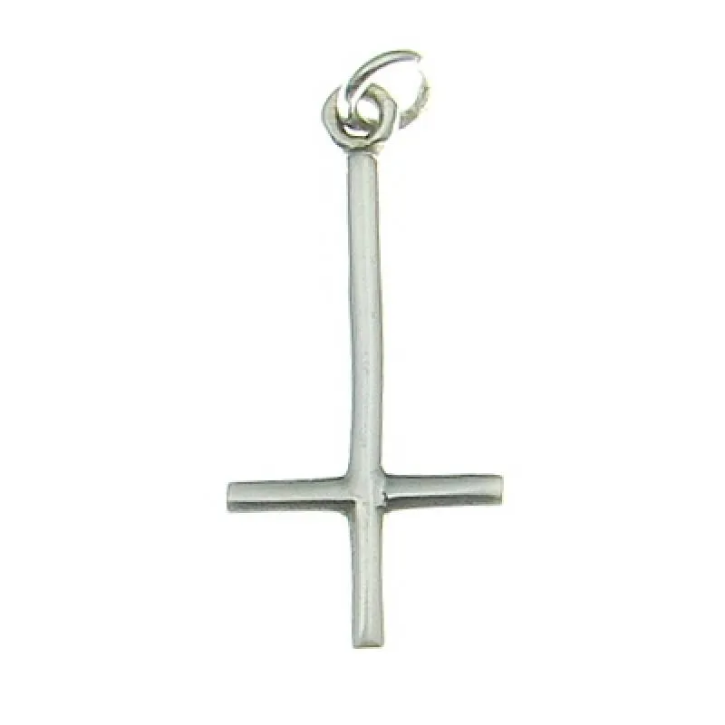 Silberanhänger Kreuz gedreht