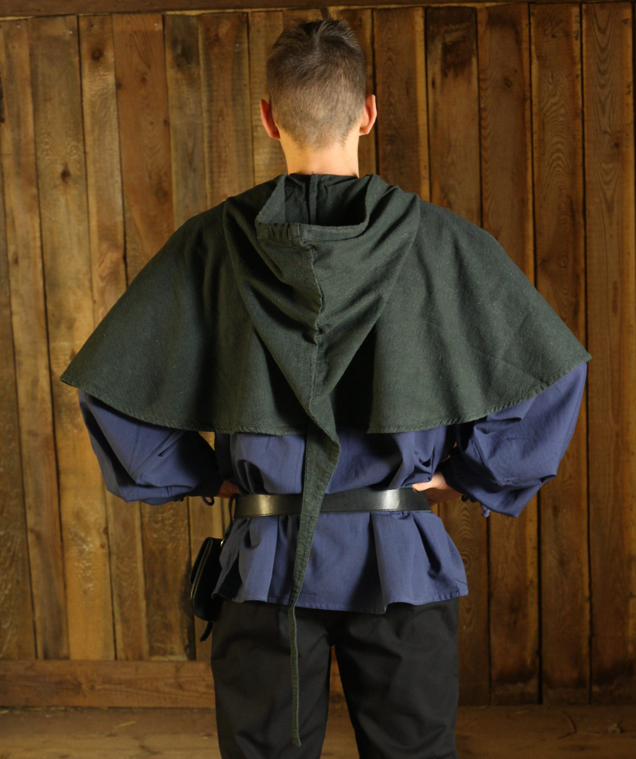 Gugel mit langer Kapuze