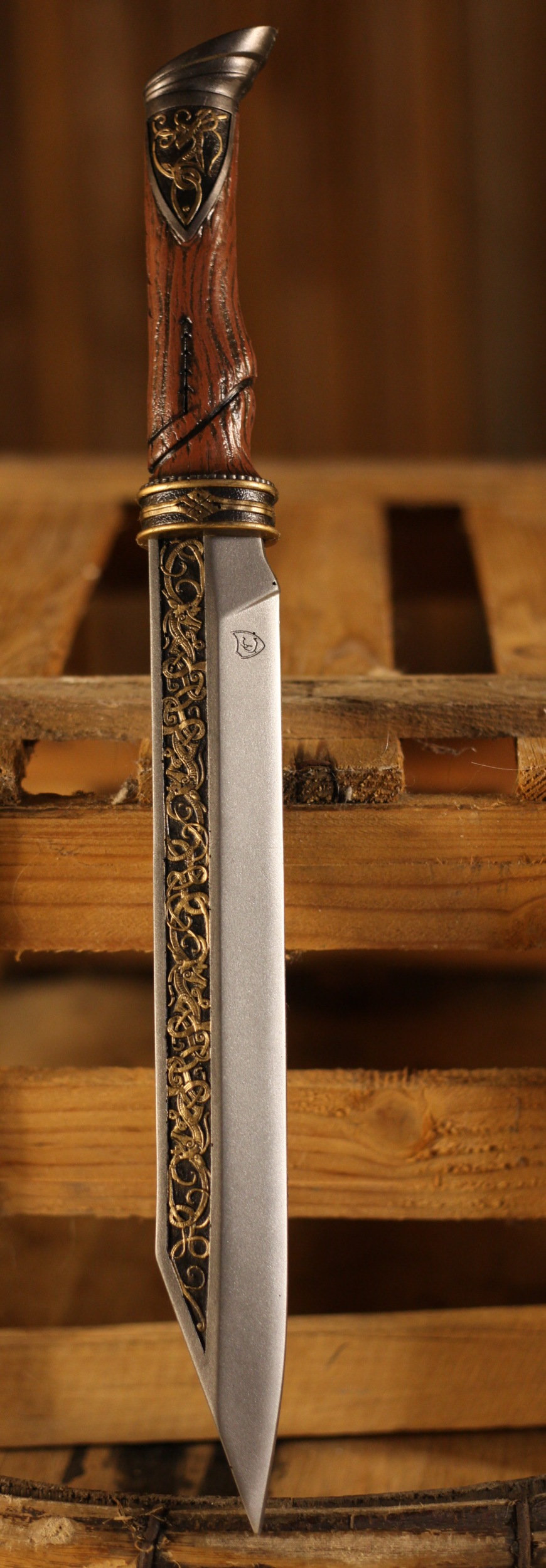 Kurzmesser Wikinger-Sax Norn 45cm