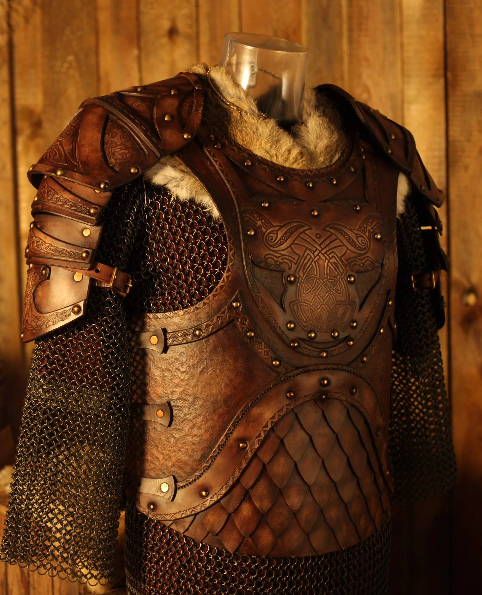 LARP Lederrüstung Odinson