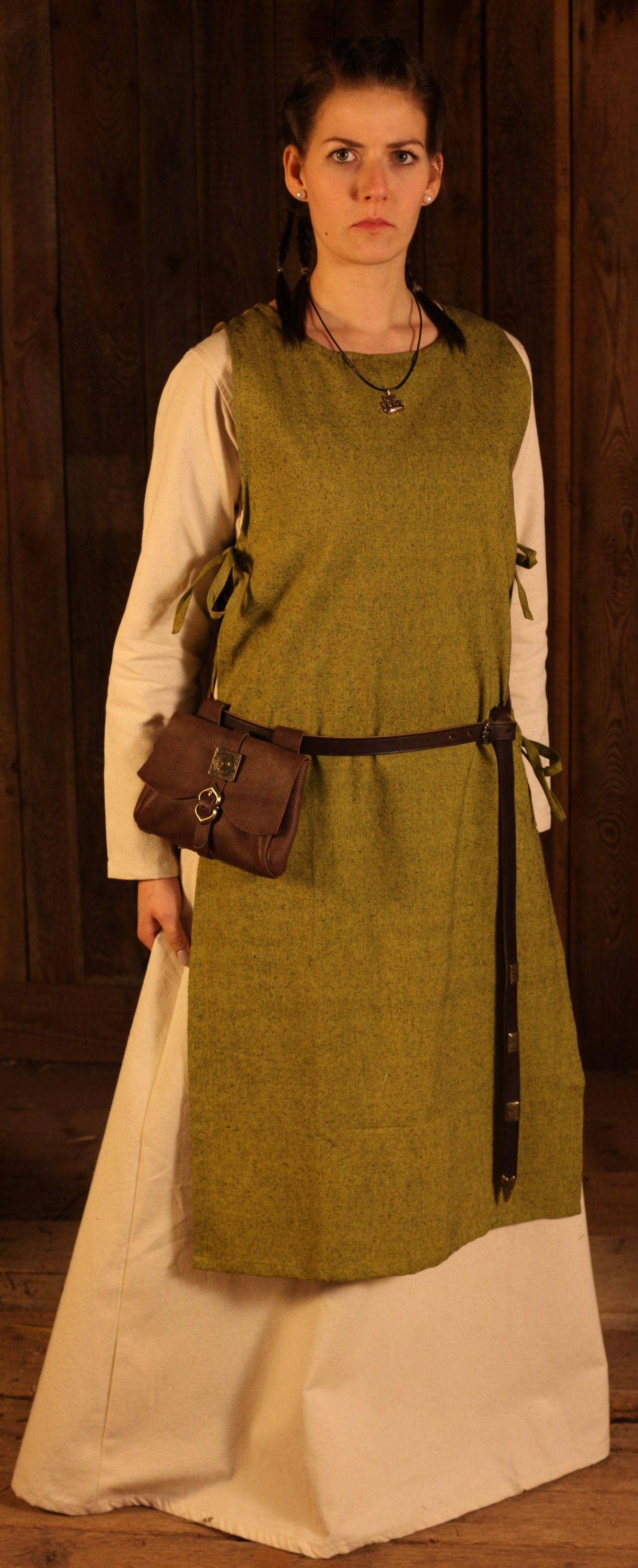 Überkleid Haithabu Safrangelb