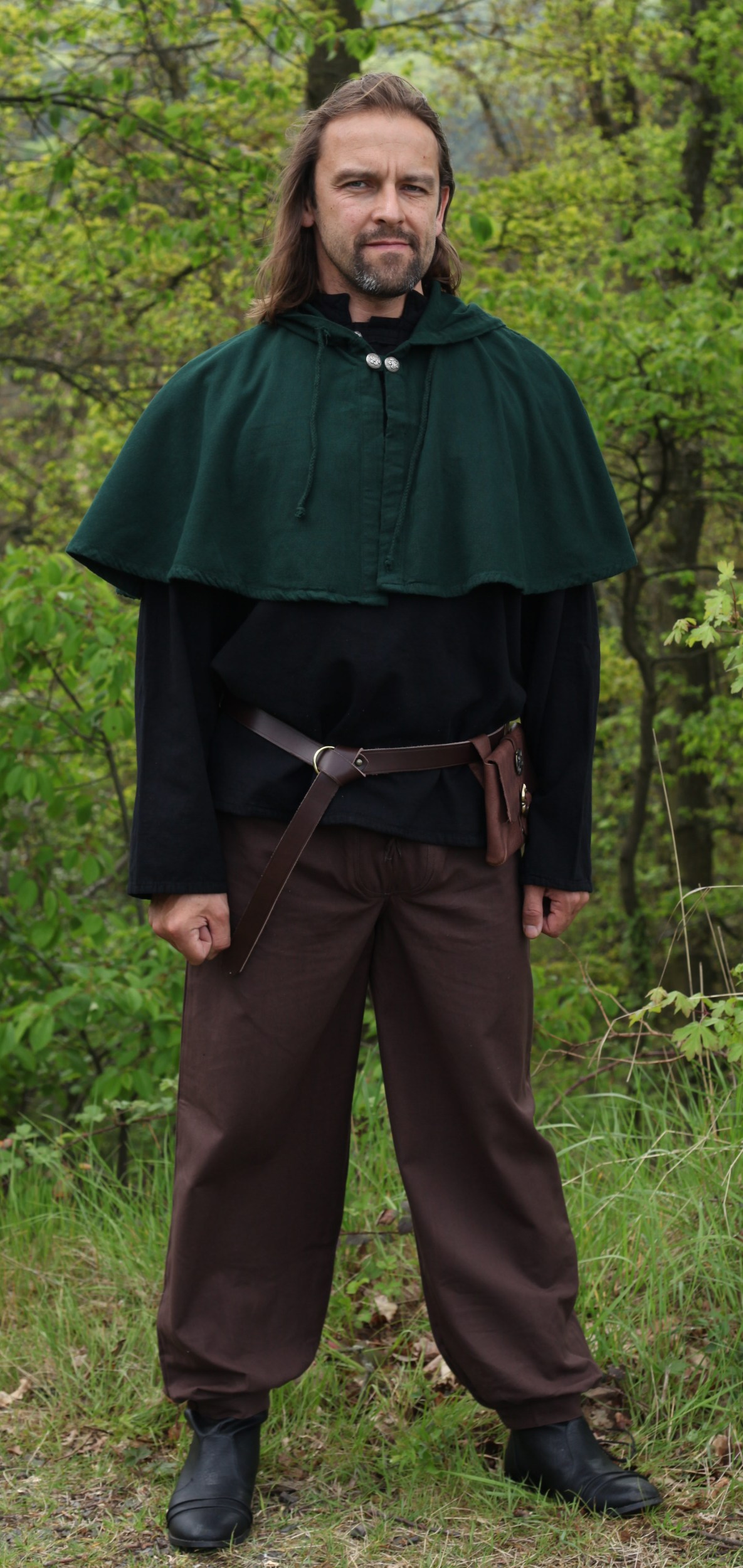 Piratenhemd, Mittelalterhemd, geknöpft