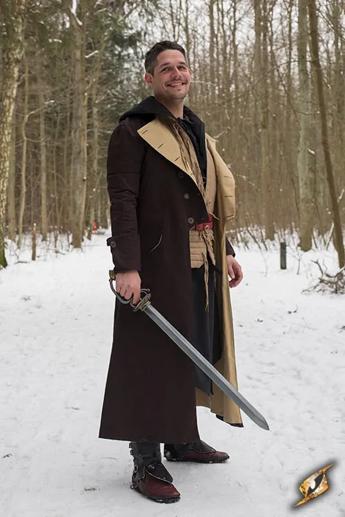 Hexenjägermantel Hellsing, braun