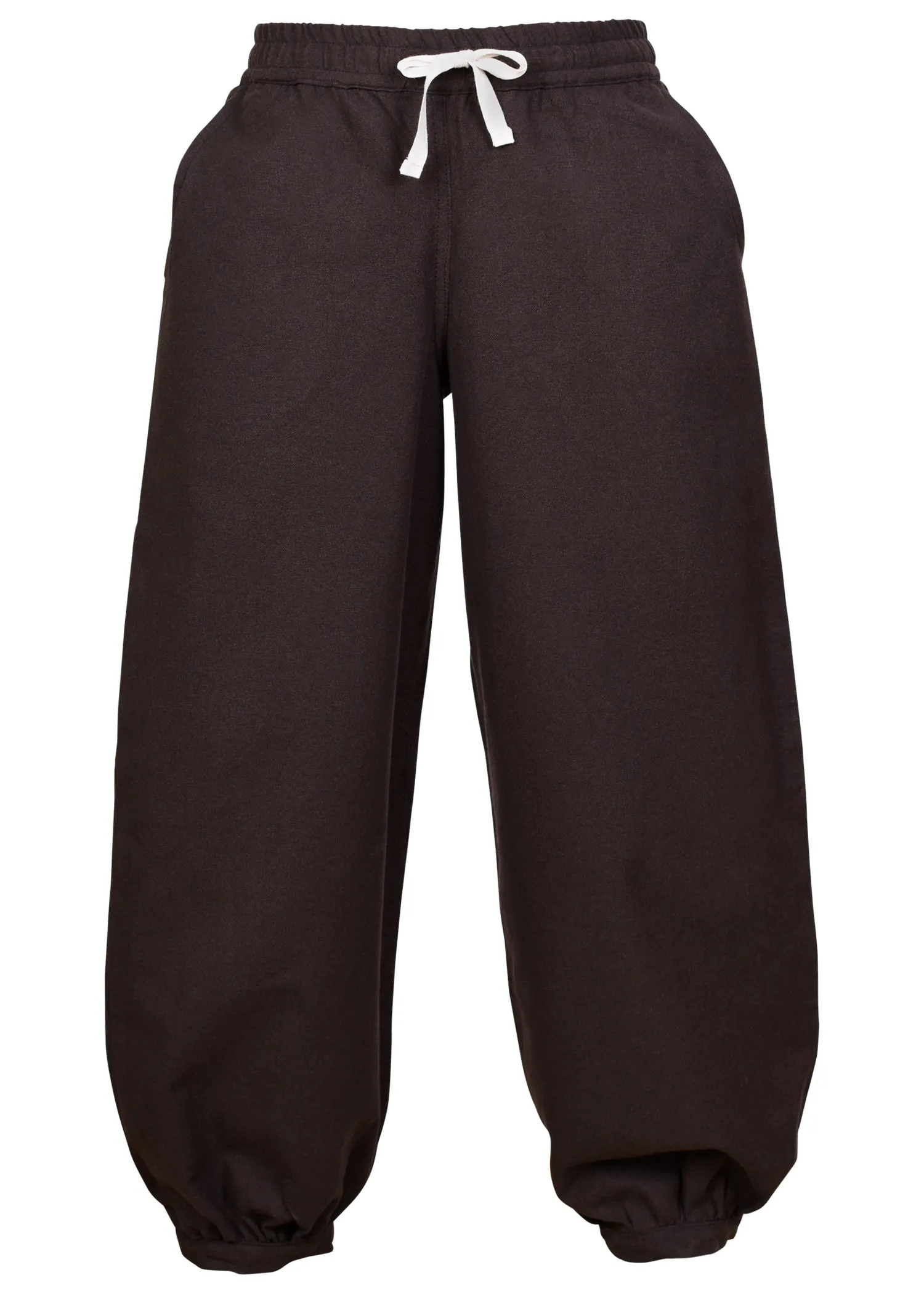 Weite Mittelalterliche Kinderhose Thore, braun