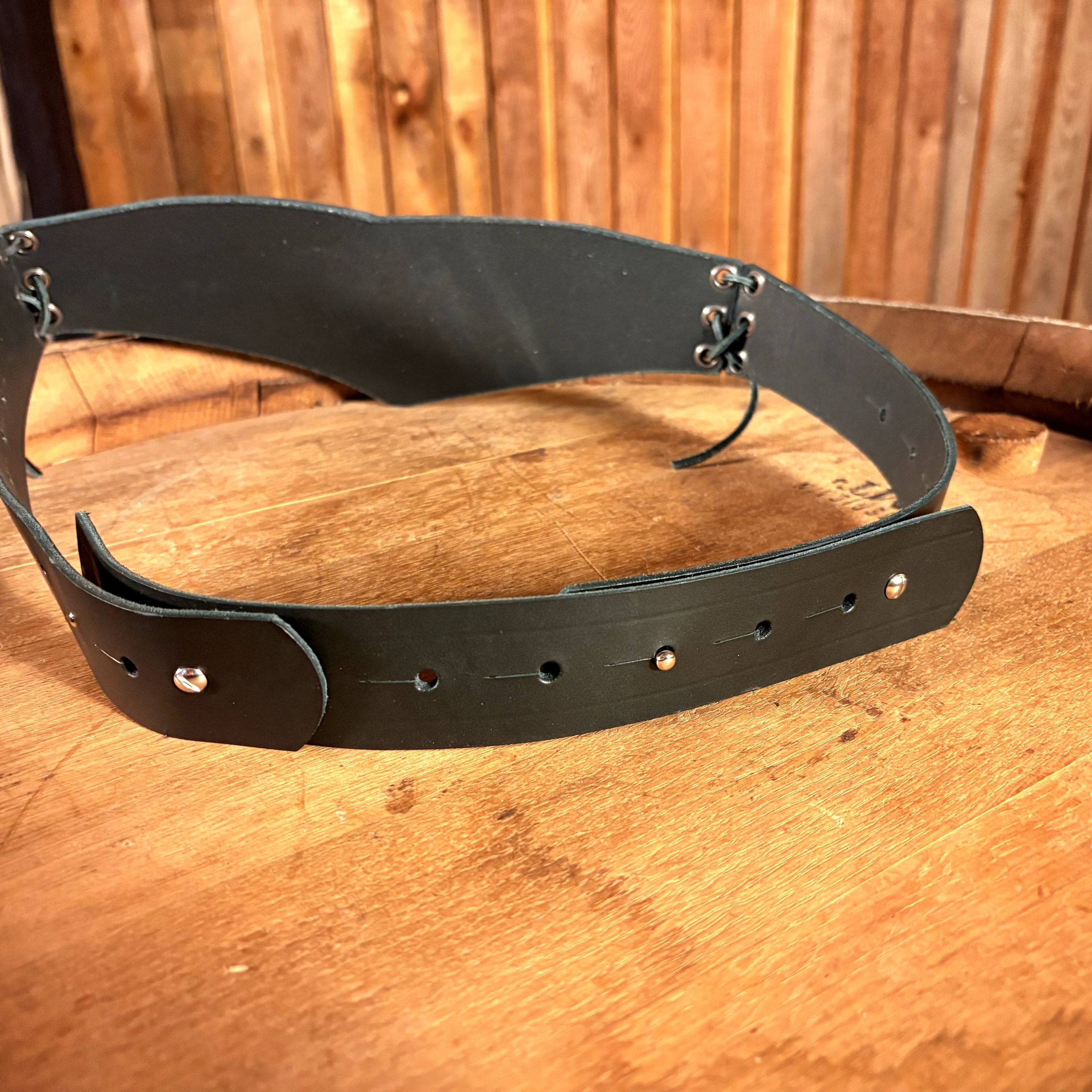 Verlängerung Miedergürtel aus Leder