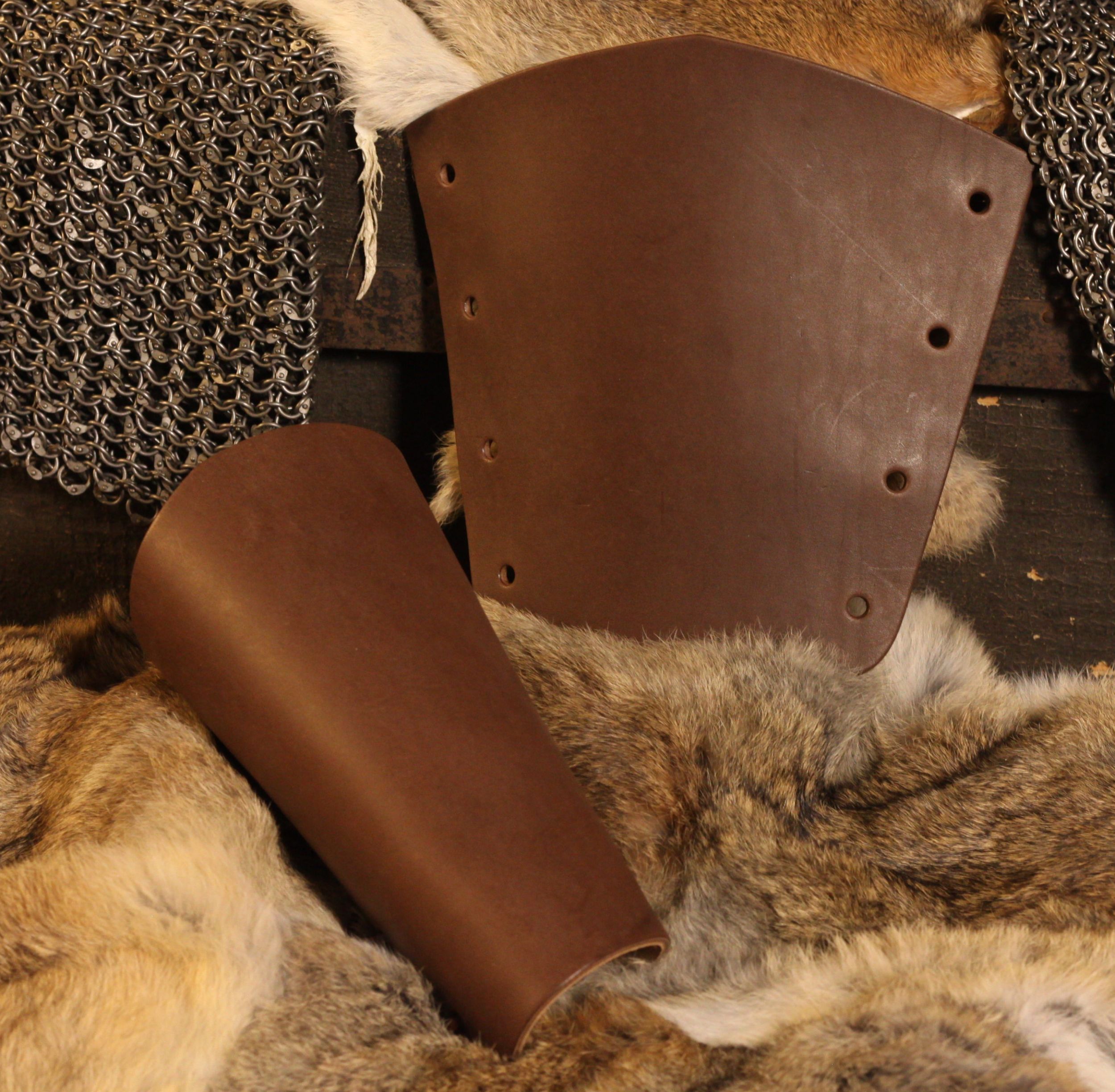 Einfache Leder-Armschienen