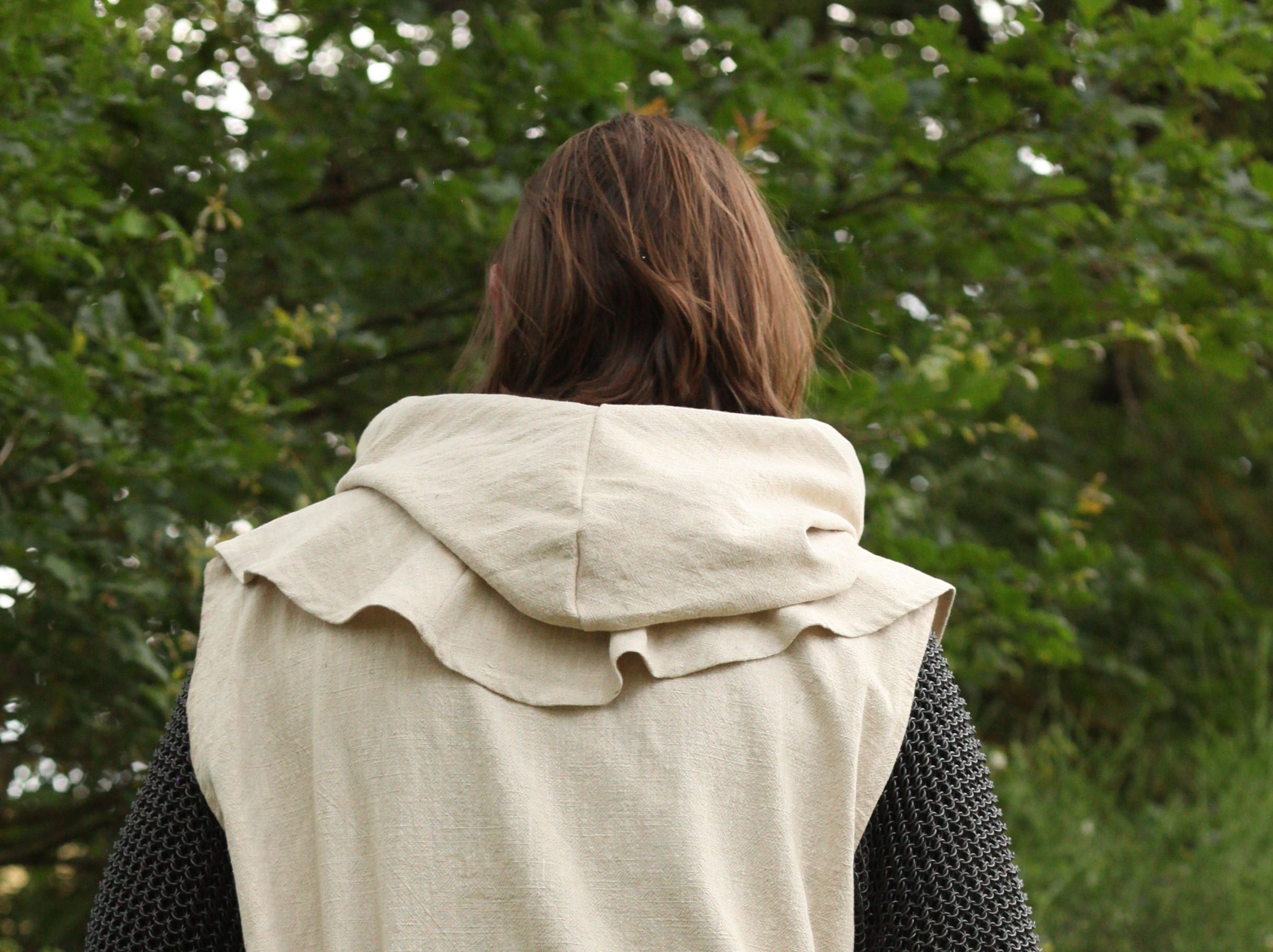 Leinenhaube, Kapuze, viele Farben