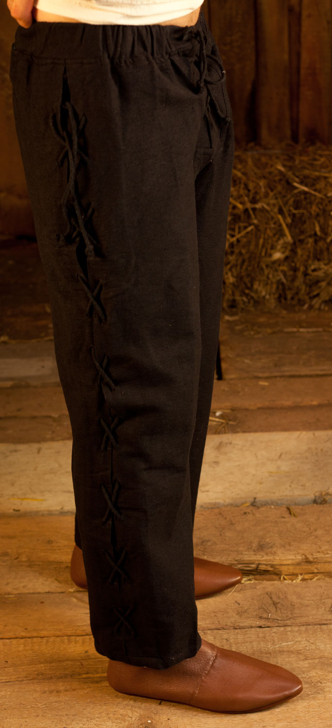 Mittelalterhose mit seitlicher Schnürung