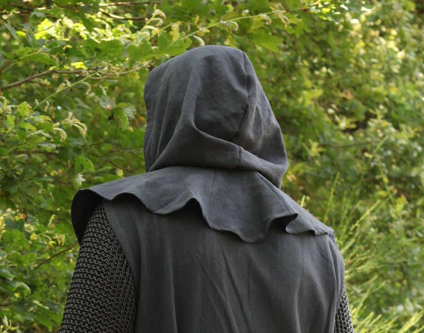 Leinenhaube, Kapuze, viele Farben