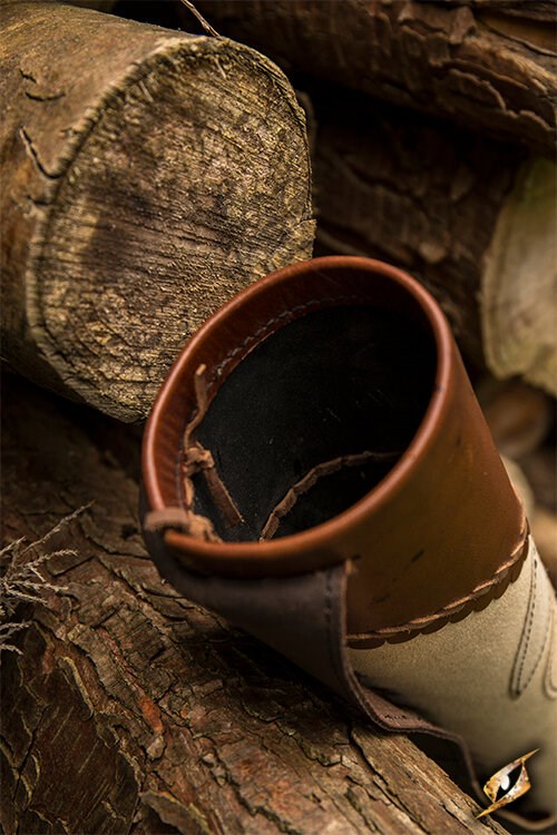 Köcher Archer Creme/braun