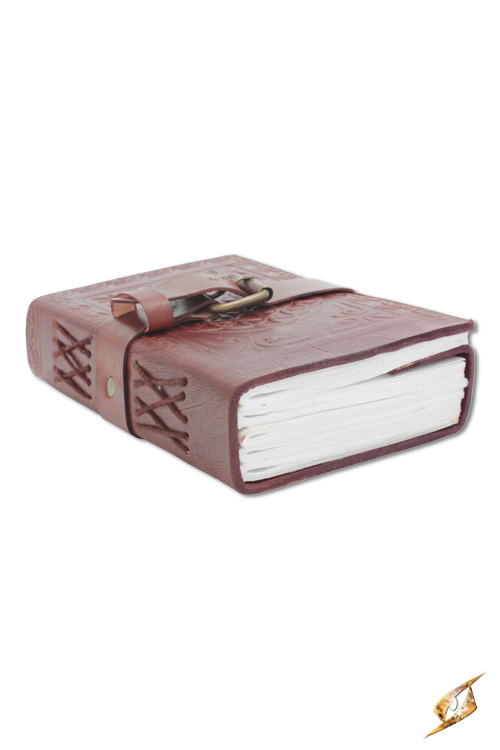 Kleines Zauberbuch aus Leder