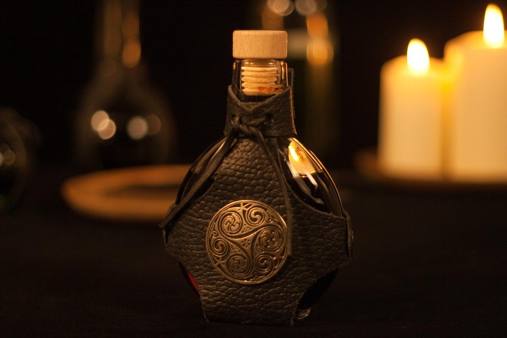 Feldflasche Flachmann mit Halter 0,2l