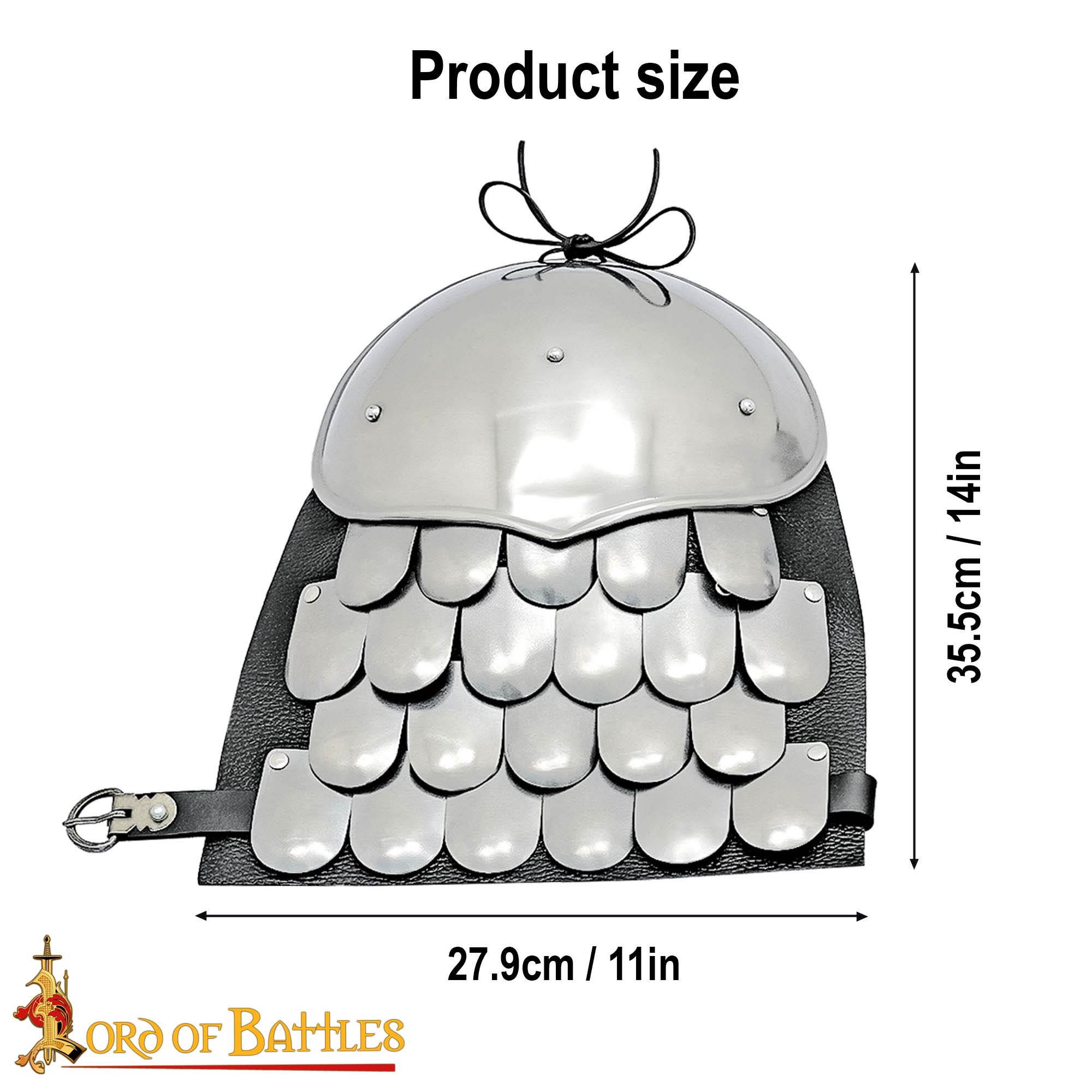Mittelalterliche Schulter-Schuppenpanzer
