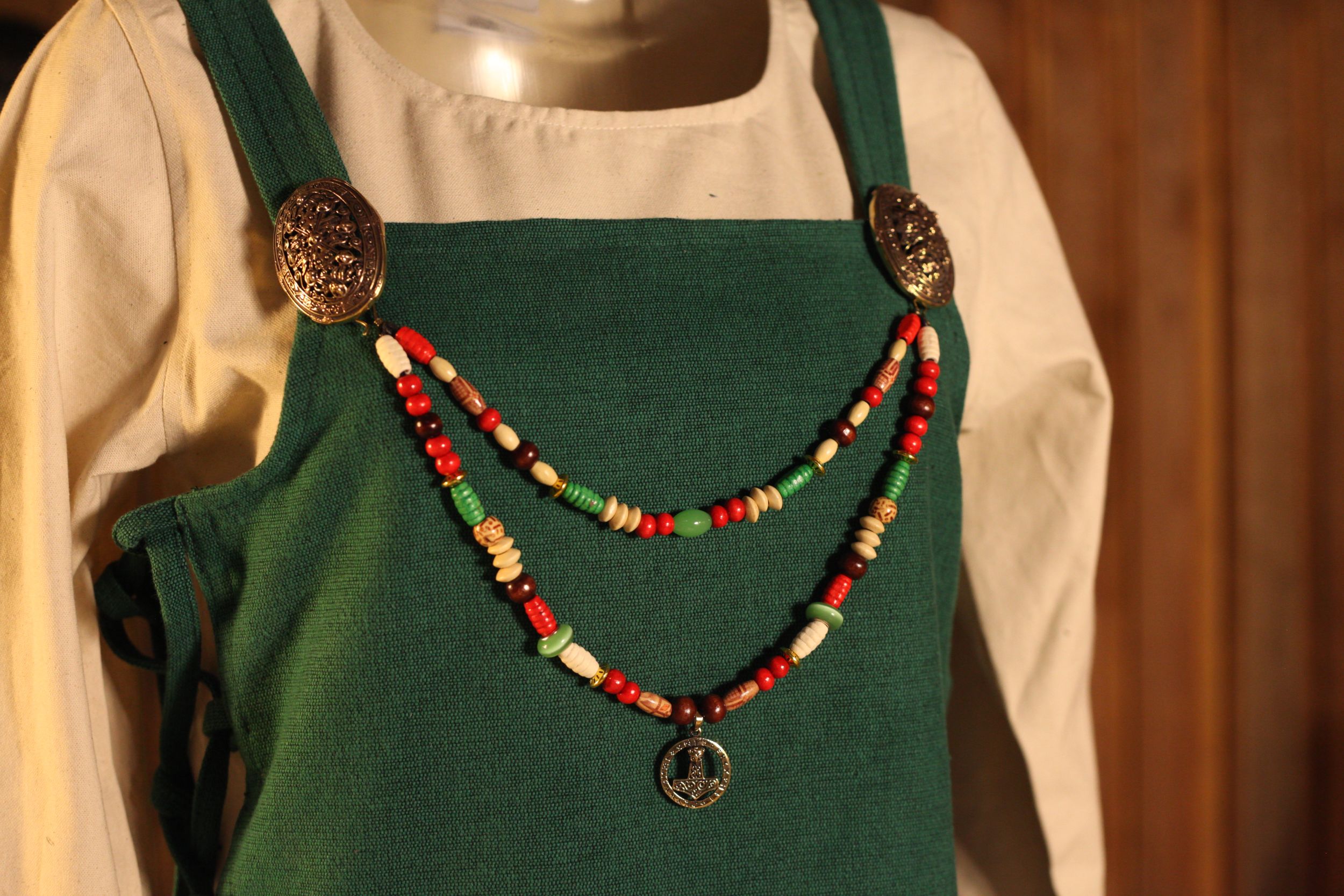 Fibelkette mit Thorshammer, Wikinger