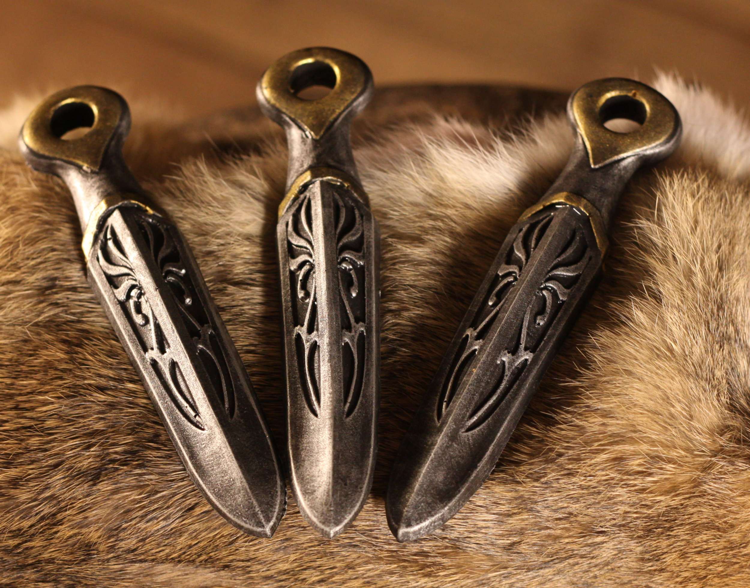 3er Pack Wurfmesser Assassinen Liberty