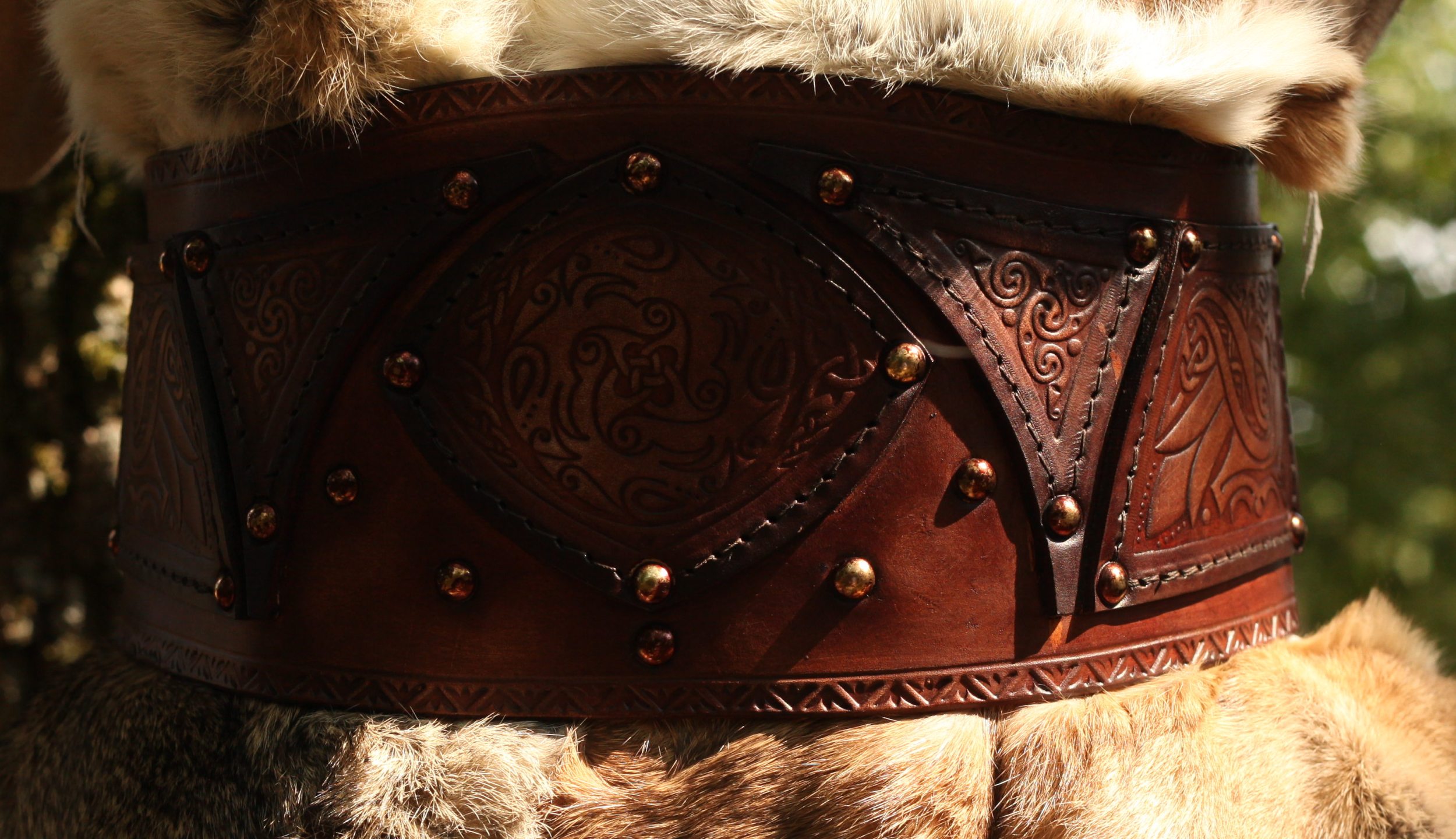 LARP Ledergürtel Clan Chief