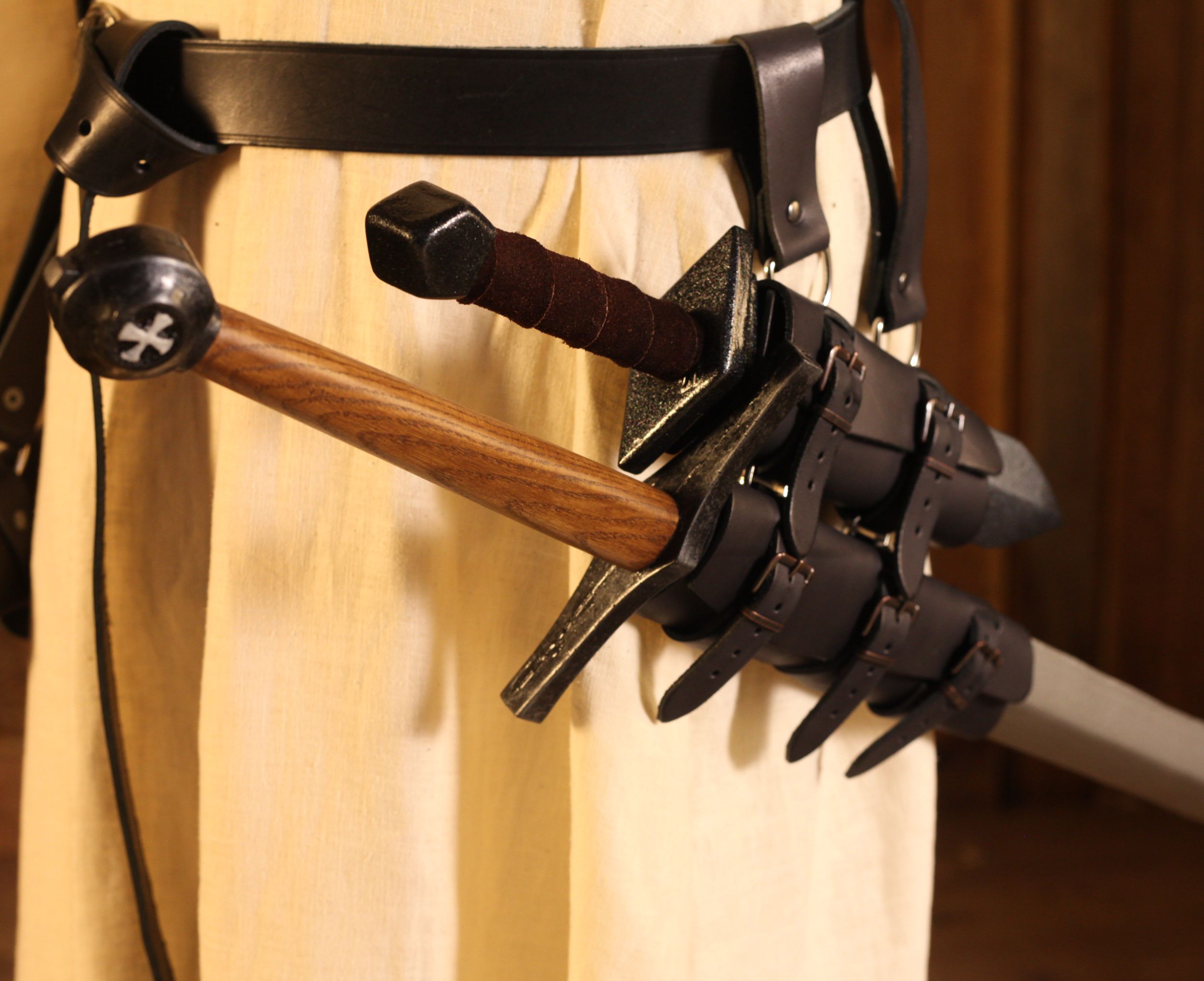 LARP Schwertgehänge doppelt