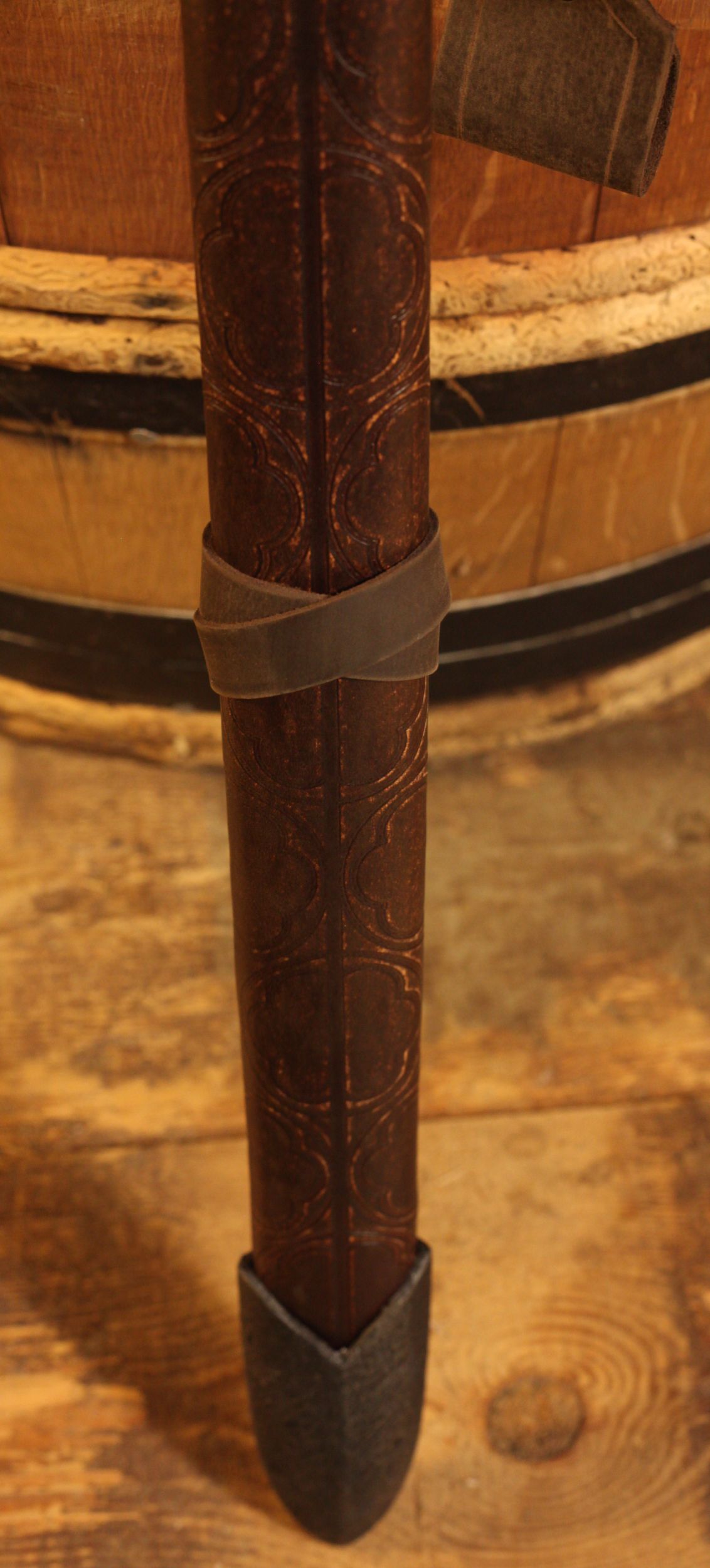 Schwertscheide für Geralt''s Schwert Witcher, braun