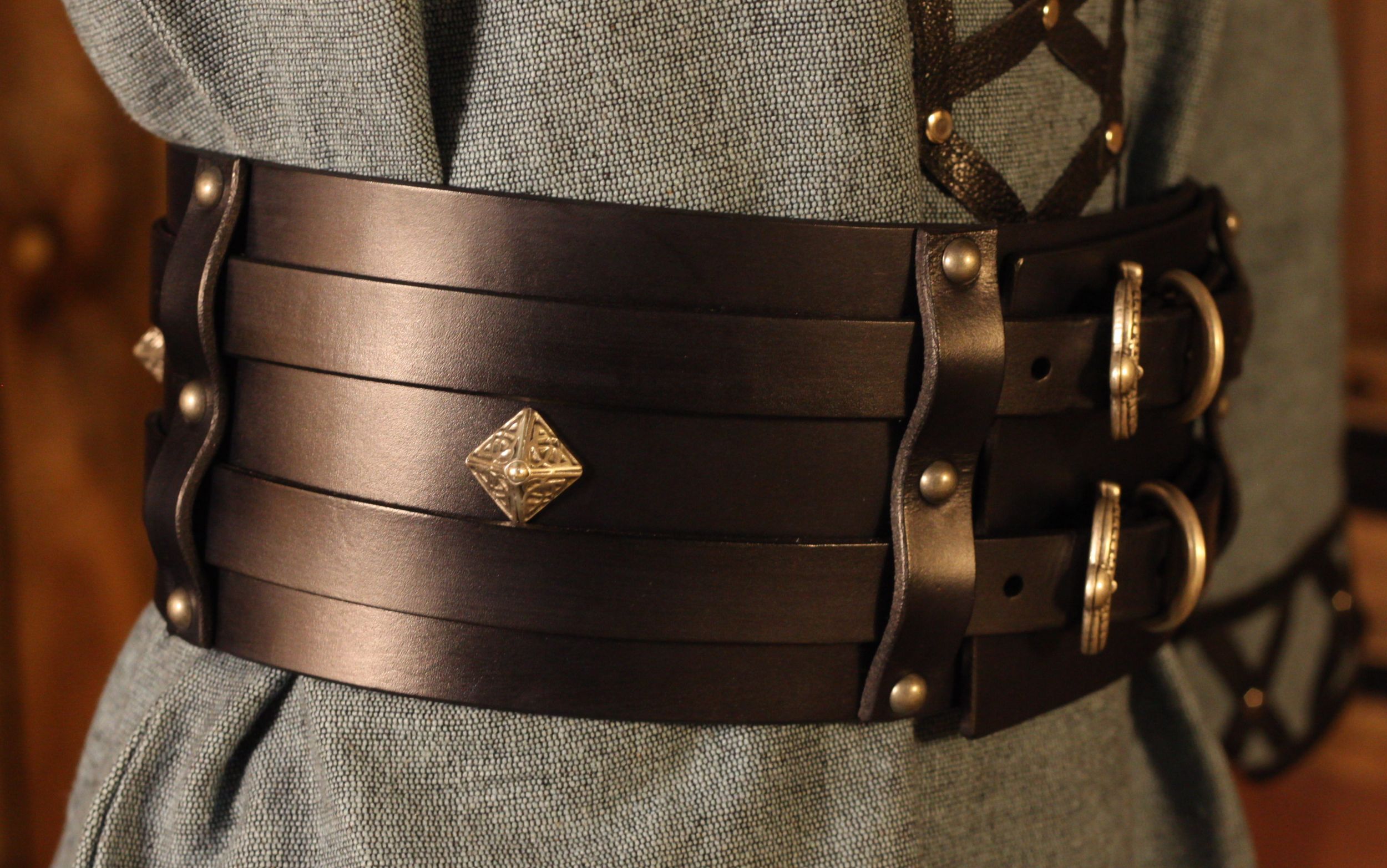 Doppelgürtel Björn 11,5cm