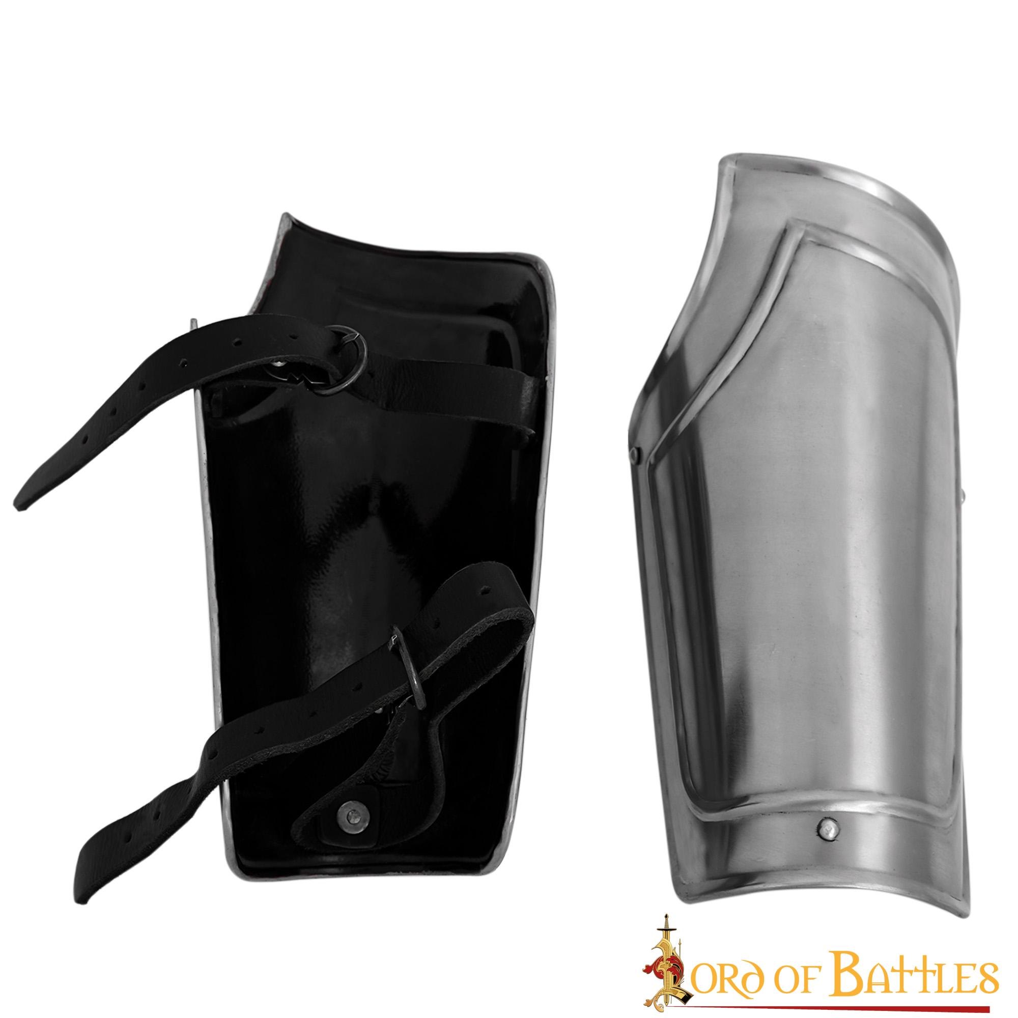 Mittelalterliche  Armschienen, poliert 1,3mm