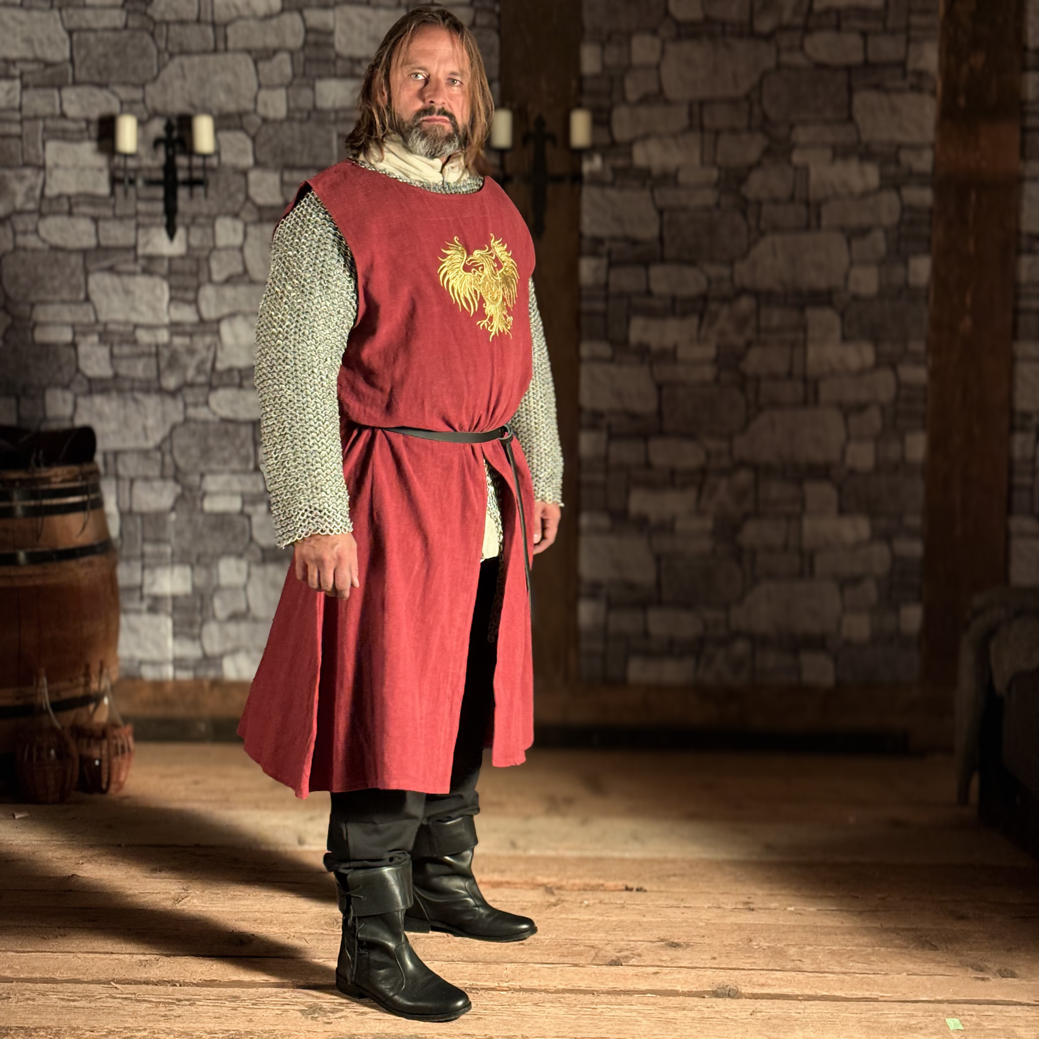 Kettenhemd aus Aluminium, ID 10mm, vernietet