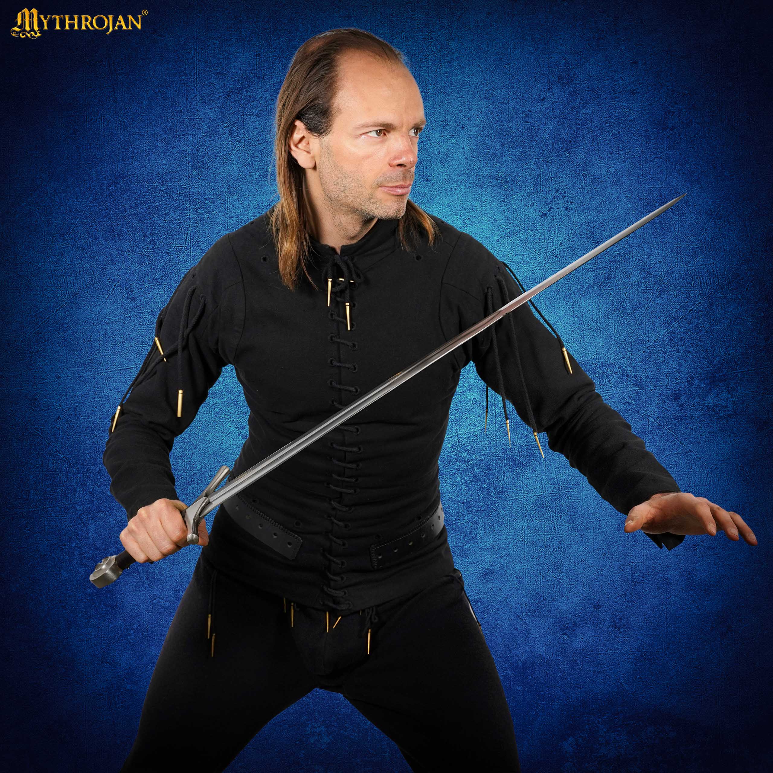 Spätmittelalterliches Rüstwams, schwarz