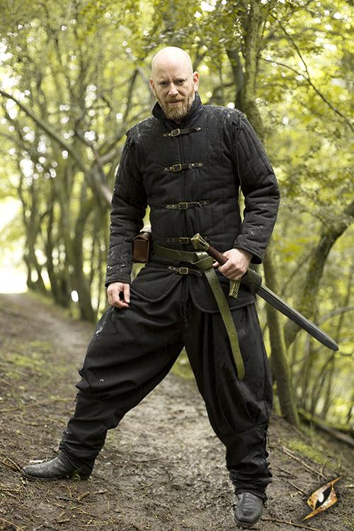 Warrior Gambeson schwarz