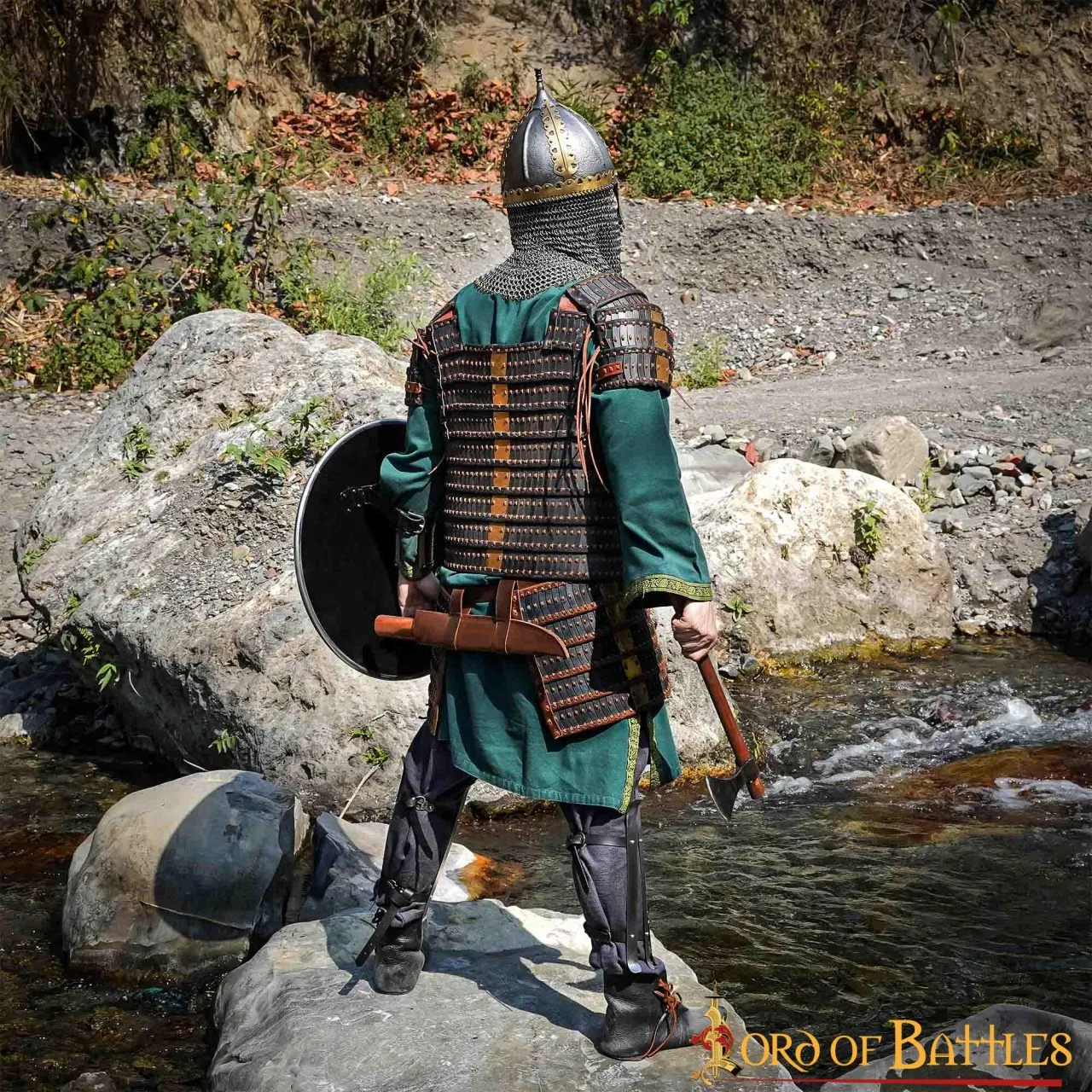 Viking/Rus Lamellen-Beintaschen