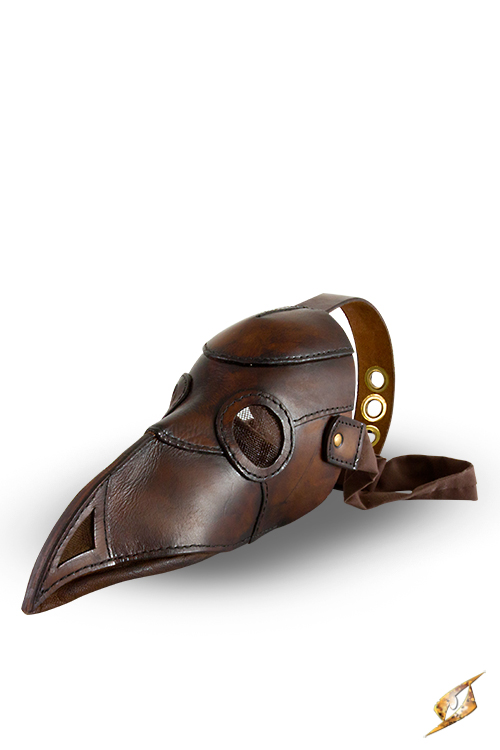 Maske Pestdoktor braun