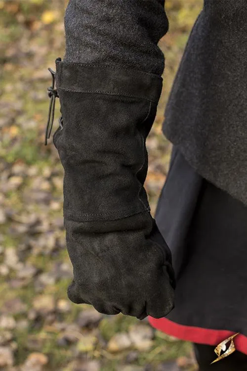 Lederhandschuhe schwarz
